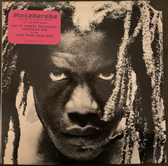 Mutabaruka & High Times Players- Junk Food/Johnny Drughead- 12″ Vinyl -Near-Mint