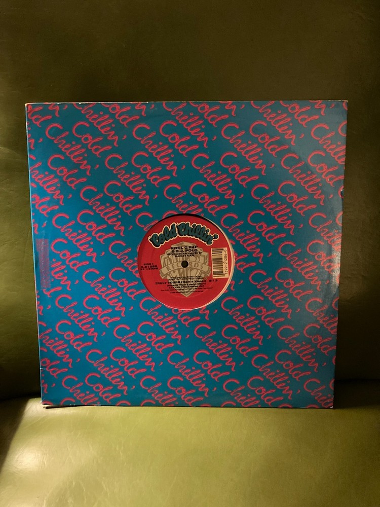KOOL G RAP & D.J. POLO – TRULY YOURS REMIX / COLD CUTS 12″ Vinyl Single 1989 VG+