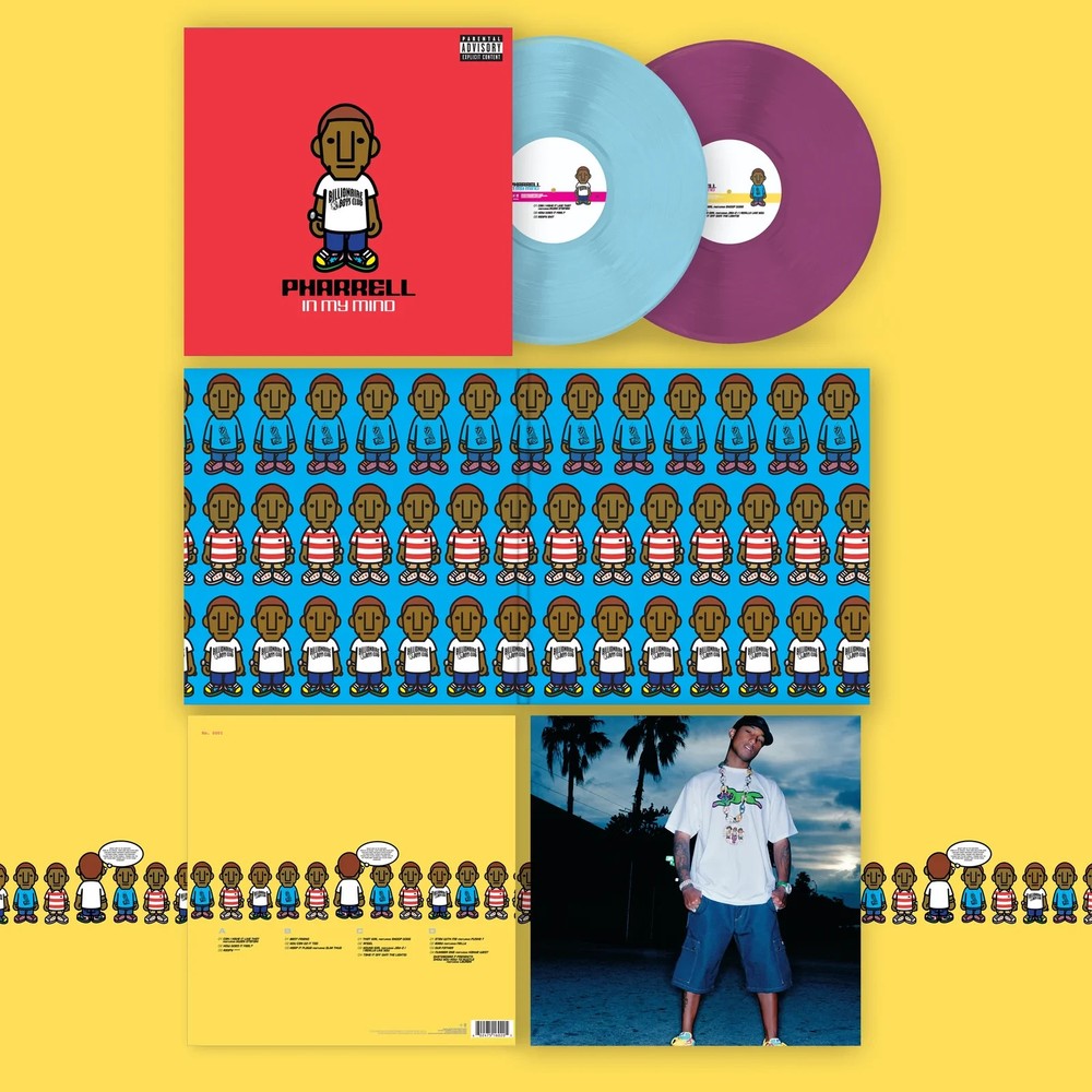 PHARRELL – In My Mind – IVC Edition **Baby Blue/Orchid Color Vinyl**NEW**