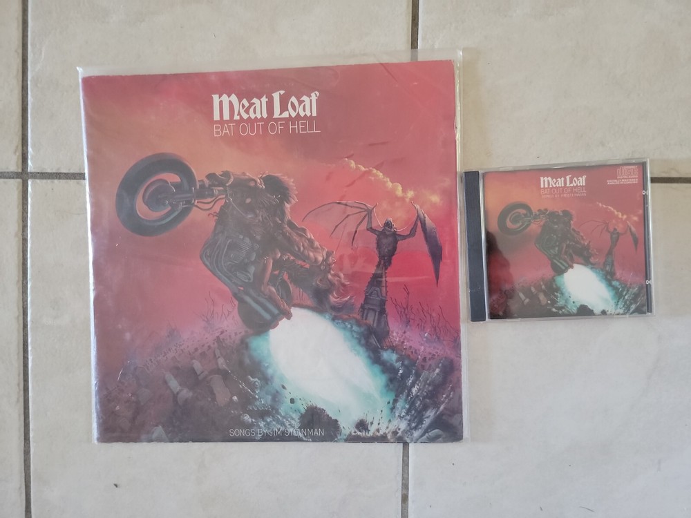Meat Loaf Bat Out Of Hell MeatLoaf Epic PE 34974 Original No UPC Code CD Include