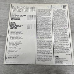 The Best Of The Early Louvin Brothers 33 RPM Vinyl SL 9608