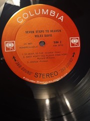 Miles Davis Seven Steps to Heaven LP Columbia CS 8851 Stereo 2-Eye Black Text EX