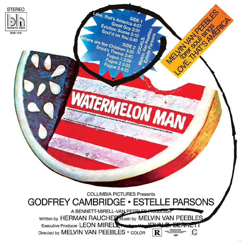 Melvin Van Peebles – Watermelon Man LP NEW COLOR VINYL