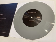 DOWNWARD 2 Songs 7” Grey Vinyl-All Under Heaven Trauma Ray Leaving Time Glare