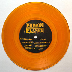 NEW POISON PLANET 2011 EP DEMO xxxx Gold 7″ & 2012 YOUNG TURKS Colored Vinyl LP