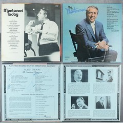 MANTOVANI AND HIS ORCHESTRA 3-RECORD LOT: Today, The World of, All-American