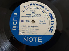 The Three Sounds Blue Note 4020 LP “Good Deal” W.63rd DG Ear RVG ~Mono VG
