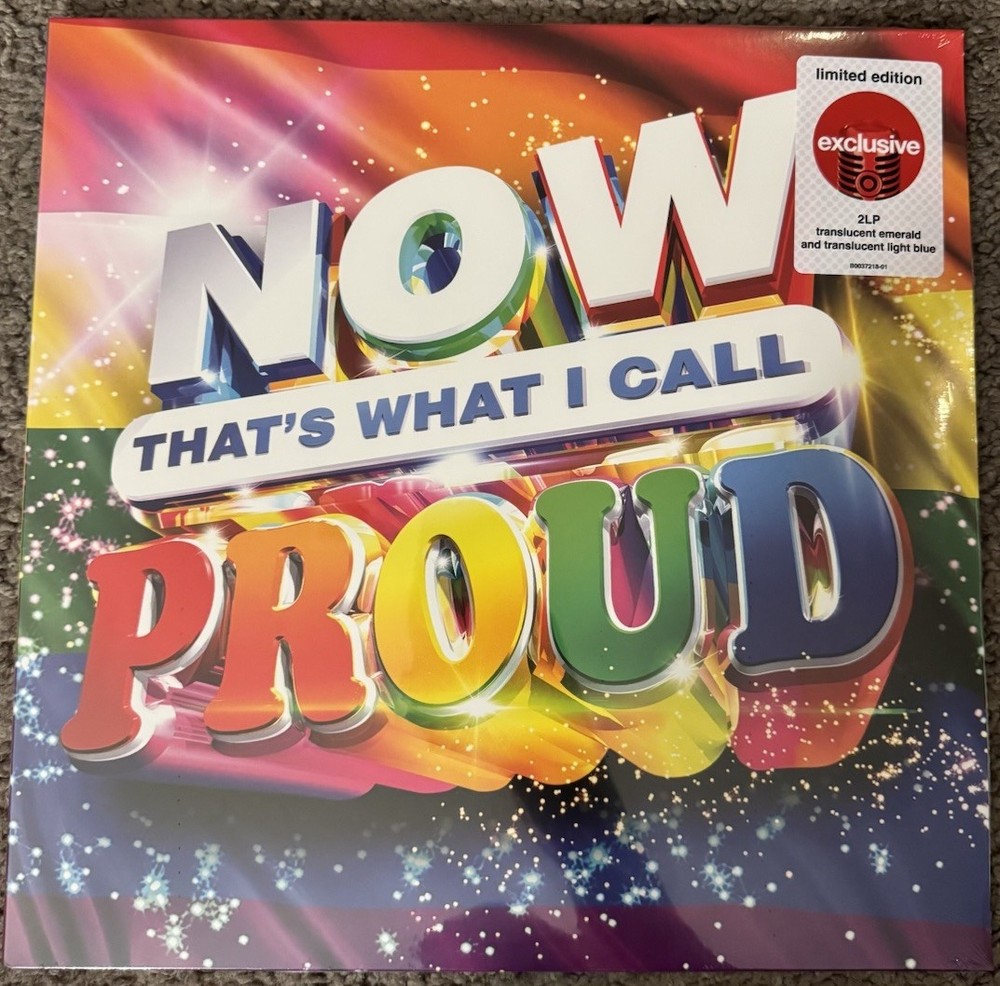 NOW That’s What I Call Music! Proud Vinyl 2LP – Brand New