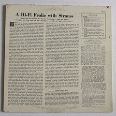 A Hi-Fi Frolic with Strauss~Vienna State Opera~Anton Paulik, Conductor~EX Vinyl