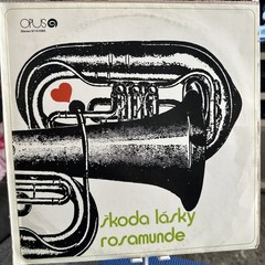 Skoda Lasky Rosamunde LP Opus 9114 0383 Czech Brass Polka VG+ VG