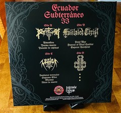 ECUADOR SUBTERRANEO 2 doble vinyl GATEFOLD insert 4 paginas