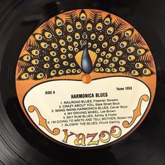 Various HARMONICA BLUES Of The 1920s And ’30s (1976) LP Yazoo Label EX/M- b2036