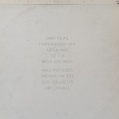 Aerosmith Draw the Line LP Vinyl 12″ 33 RPM Columbia Rock Cardboard Sleeve