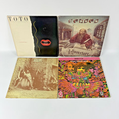 Various Artists Classic Rock 1970s Lot of 18 Vinyl Records KISS Cream Kinks LP