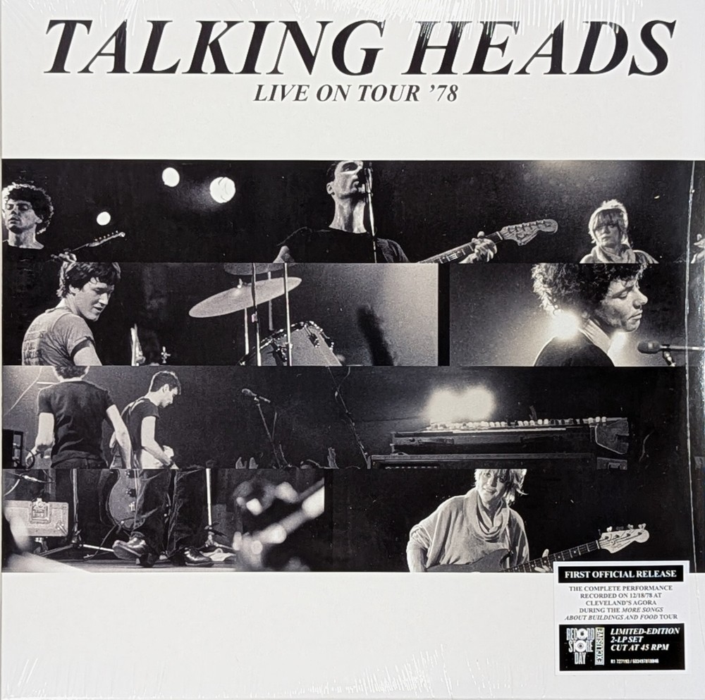 TALKING HEADS Live on Tour SEALED limited edition 45 RPM 2LP RSD