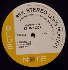 Kenny Cox And The Contemporary Jazz Quintet – Multidirection (LP, Album, RE, RM,