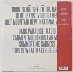 LANA DEL REY BORN TO DIE RED VINYL TARGET EXCLUSIVE WITH OBI LIMITED LP SEALED