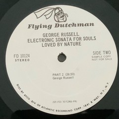 GEORGE RUSSELL “Electronic Sonata…” Vinyl LP 1971 Flying Dutchman 10124 PROMO