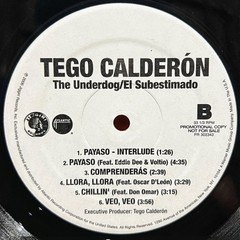 The Underdog/El Subestimado, by Teog Calderon, Vinyl LP, 2006