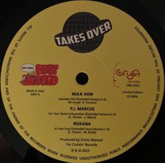 VARIOUS – Takes Over (Vinyl 12-inch LP Compilation, 33 RPM) – Made in Italy, New