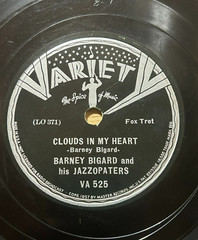 Barney Bigard Jazzopaters – Frolic Sam / Clouds in My Heart – Variety Jazz 78