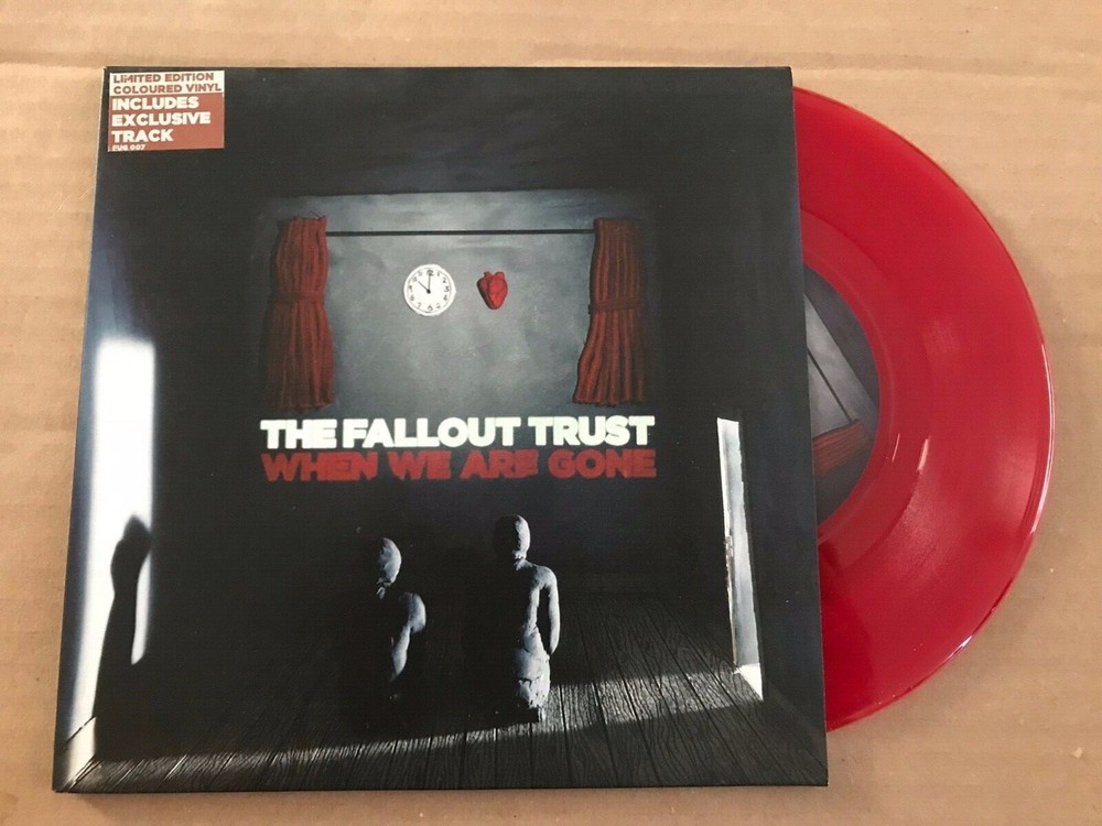 Fallout Trust – When We Are Gone – Red 7″ – 2005 – UNPLAYED – Discount For 2+