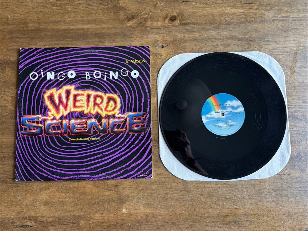 Weird Science Oingo Boingo 12” Promo MCA Records Extended Dance Version LP