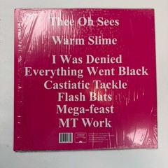 OH SEES ‘Warm Slime LP GREEN coachwhips pink brown fuzz damaged bug Yikes Netmen