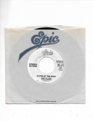The Clash-Gates Of The West/Groovy Times *US White Label Promo 7″ vinyl record*