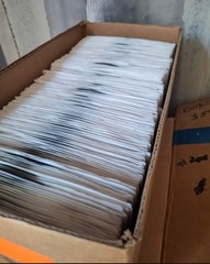 Box Lot of About 200 Vinyl 45 Records From Large Collection VG+ Most In Sleeves