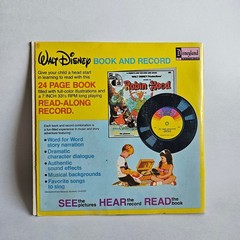 Vintage Walt Disney Sleeping Beauty Book and Record 33 1/3 RPM Disneyland 301
