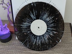 SIGNED Purity Ring SELF TITLED Splatter Vinyl LP Seam Split (Read Description)