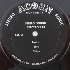 Stereo Sound Spectacular – Sound Effects 12″ LP Record Acorn/Golden Tone – 665