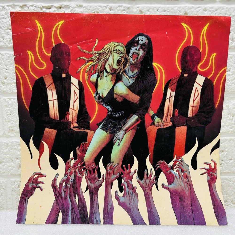 The Lords of Salem OST Waxwork • 12″x 12″ Robert Sammelin ARTWORK PRINT ONLY‼