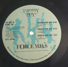 Force MD’s Touch and Go 12″ LP Record Album Vinyl VG