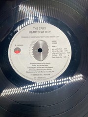 The Cars Heartbeat City Vintage Vinyl LP 1984 Elektra Record R-143650