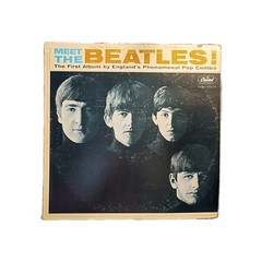 1960s Vintage Capitol Records MEET THE BEATLES! First Album Vinyl LP. T 2047. Z1