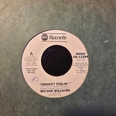 Wilson Williams – Groovy Feelin’ Promo Mono/Stereo Modern Soul Funk 45
