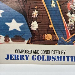 Patton Original Score Jerry Goldsmith 12″ Album LP Vinyl Record 1970 T-902 Excel