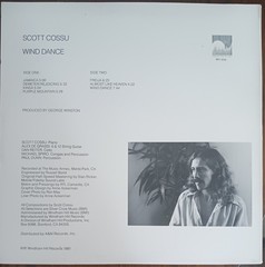 SCOTT COSSU – WIND DANCE – 1981 WINDHAM HILL RECORDS VINYL ALBUM – (VG+/VG+)