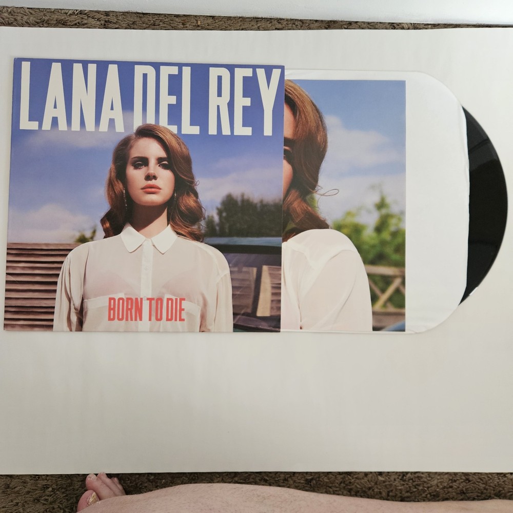 Lana Del Rey Born To Die LP 12″ Black Vinyl 33 RPM 2010s Polydor – Icon – Lana
