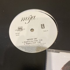 Mya CD & Vinyl Lot- Moving’ On Remixes VG+ & Case Of The Ex IMPORT Maxi CD