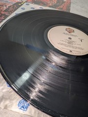 Vintage Black Sabbath Self-Titled LP Vinyl Record WS 1871 Warner Bros Palm Tree