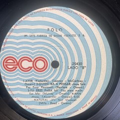 POLO / ULTIMO BESO / Vinyl Récord 33 Rpm