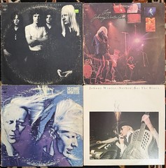 Johnny Winter LOT Of 4 Second Winter Johnny Winter And Live Nothin But The Blues