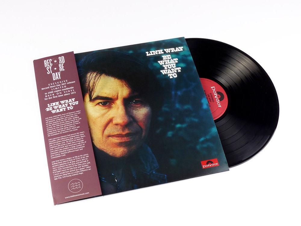 Link Wray Be What You Want To Vinyl LP Record Store Day RSD w/ Jerry Garcia! NEW