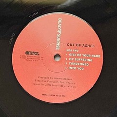 DEAD BY SUNRISE – OUT OF ASHES (2X TRANSLUCENT BLACK ICE VINYL. RSD.)
