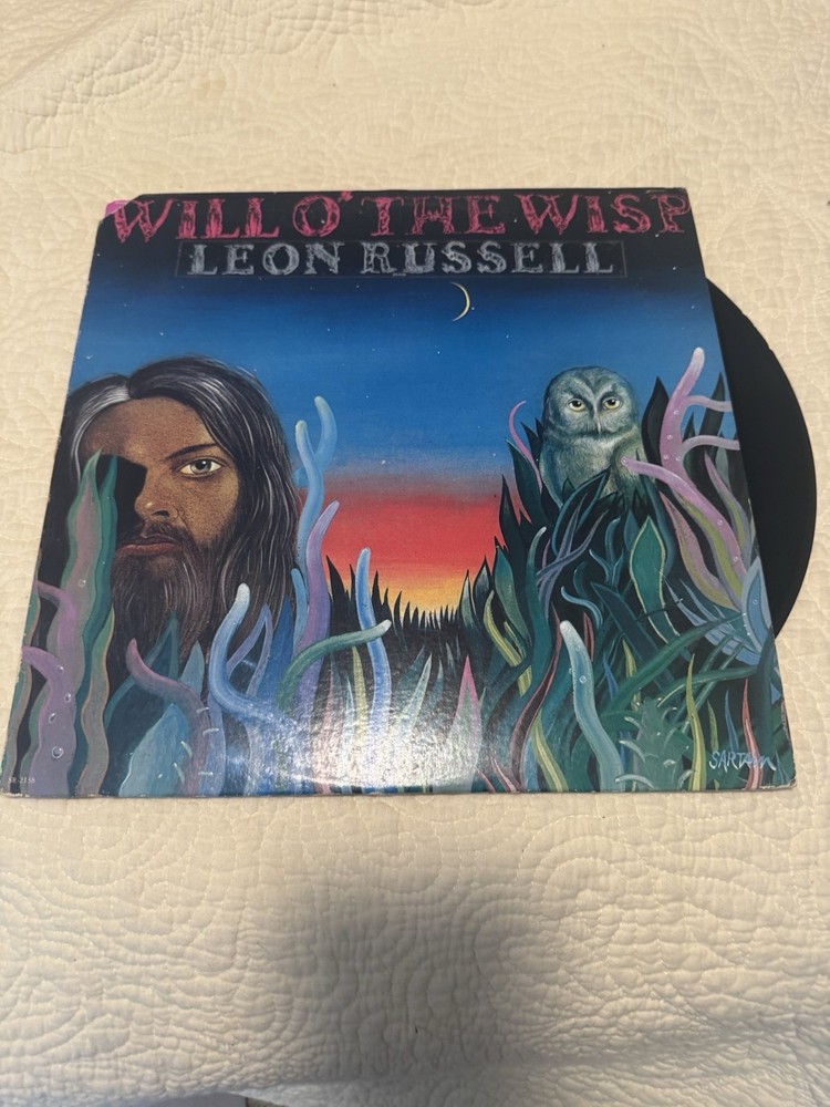 Leon Russell ‘ Will O’ The Wisp ‘ Vinyl LP Album US 1975 VG++/VG+ ROCK