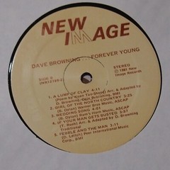 Dave Browning – Forever Young LP – Tested Excellent(EX) Vinyl – Signed