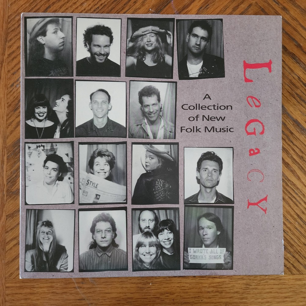 VARIOUS / LEGACY ~ A COLLECTION OF NEW FOLK MUSIC ~ Windham Hill LP ~ NEAR MINT